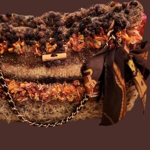 Barbara Joan Originals Magnolia Hand Knitted Vintage Bag